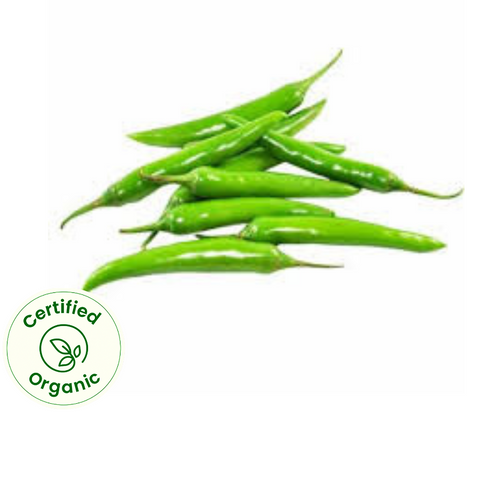 Green Chilli (Certified Organic)