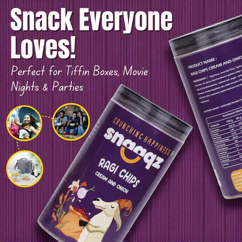 Ragi Chips Cream onion