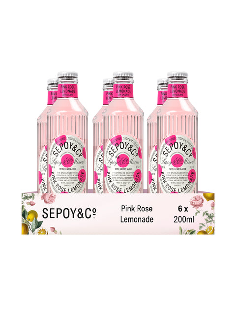 Sepoy & Co Pink Rose Lemonade (Pack of 6)