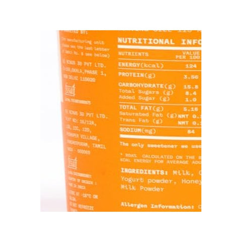 Minus30 Frozen Yogurt with Honey 115ml
