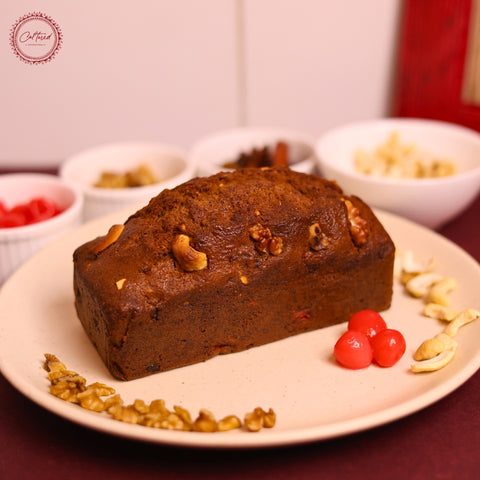 Christmas Plum Cake (Orange Juice-Soaked)