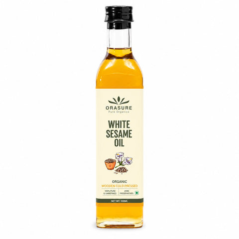 Orasure Organics White Sesame Oil