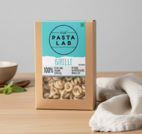 Eggless Semolina Girelle