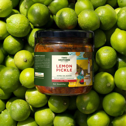 Lemon Pickle Sweet and Sour 300g | Oil Free & Vinegar Free Lime Pickle