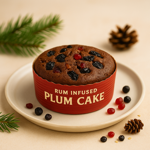 Rum Infused Minis Plum Cake (Contains Alcohol)