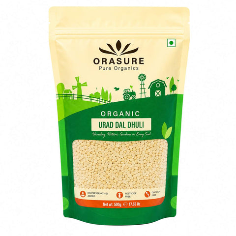 Orasure Organics Urad Split (White)
