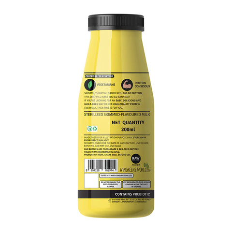 Raw Pressery Banana + Honey 18G Protein Milkshake (200ml)