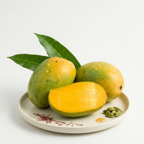 Kesar Mango 2pc  (Certified Organic) 400-500 gm