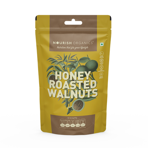 Nourish Organics Honey Roasted Walnut 100grams