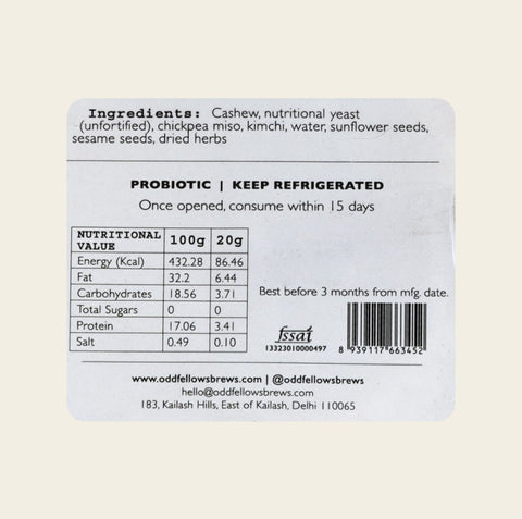 Vegan Cultured Cheese Garden Herb