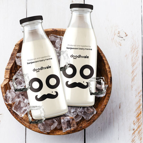 Cow Milk Premium - Glass Bottle (Delivered Separately Next Day)