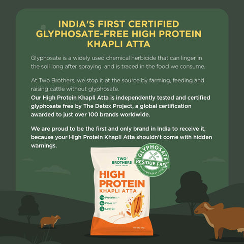 High Protein Atta | 2X Protein vs Regular Atta