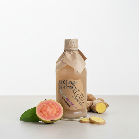 Courtyard Memories Guava Ginger Ale 410 ml