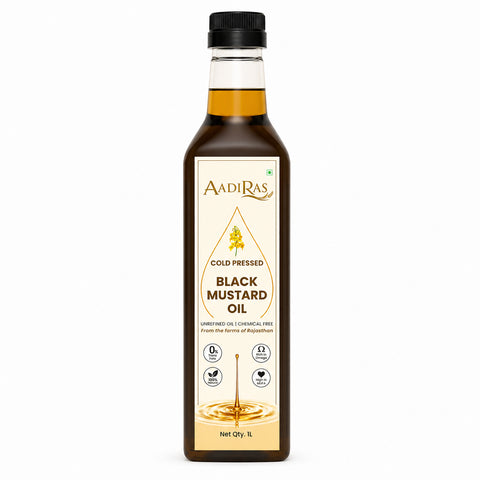 Aadiras Black Mustard Oil- Cold Pressed