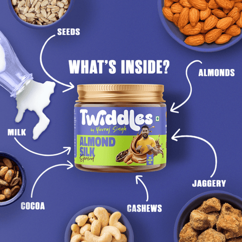 Twiddles Almond Silk Spread 100 grams