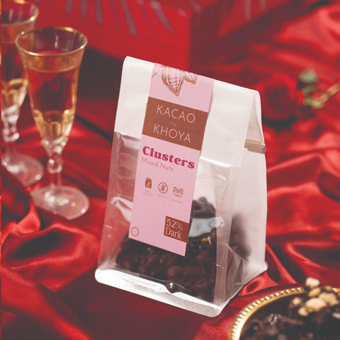 Mixed Nuts Clusters - 52% Dark Chocolate