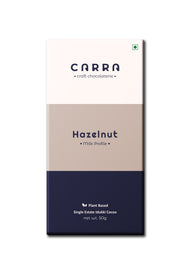 CARRA Hazelnut in Plant Based Milk Chocolate 50G - Pack of 1