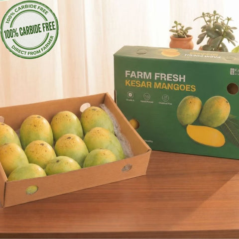 Kesar Mango Carbide Free 12pc Box