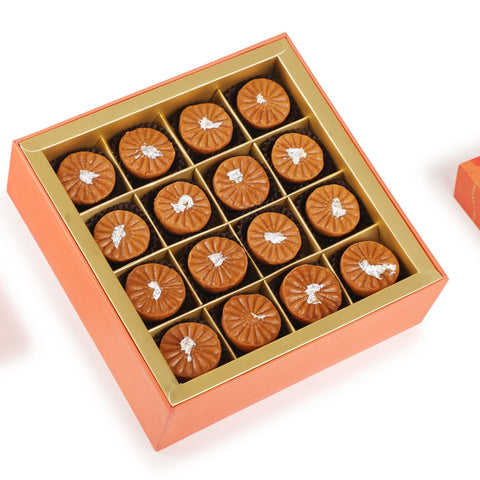 Sweet 16 Signature Caramel Pedha (Delivered Separately Next Day)