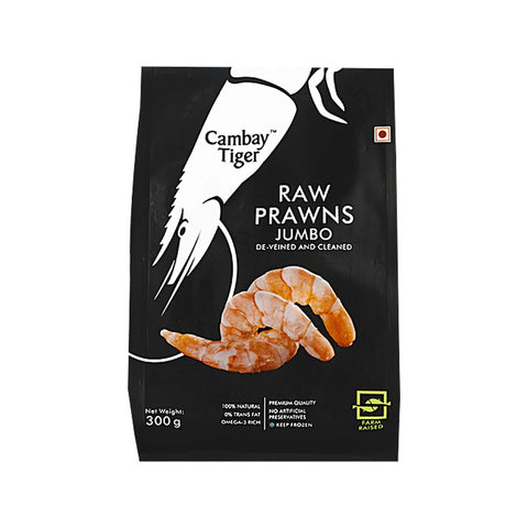Cambay Tiger Prawns - DVC Jumbo