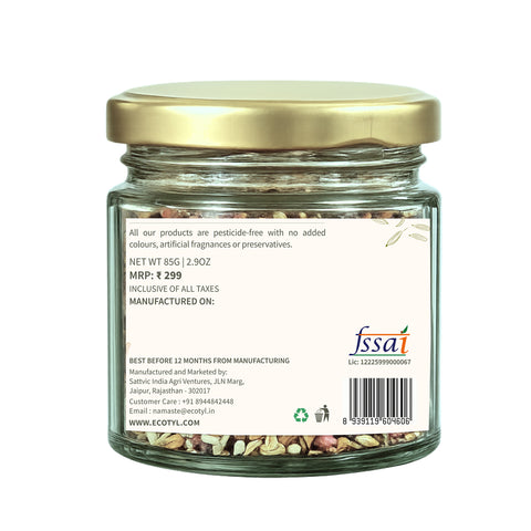 Ecotyl Vedic Mukhwas | Refreshing Mouth Freshener | Nuts & Seeds Mix | 85g