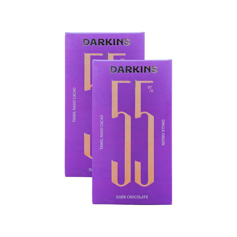55% Artisanal Dark Chocolate - Tamil Nadu Single Origin