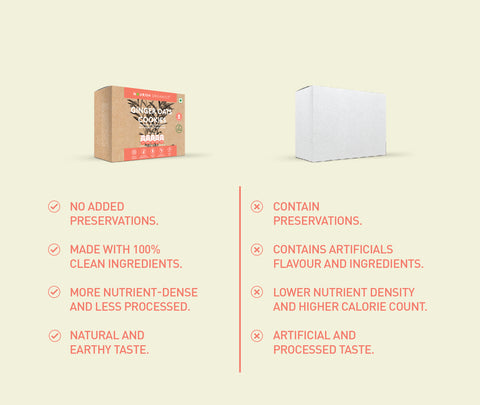 Nourish Organics Ginger Oats Cookies 120grams
