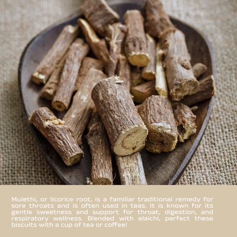 Jowar-Elaichi Biscuits with Mulethi