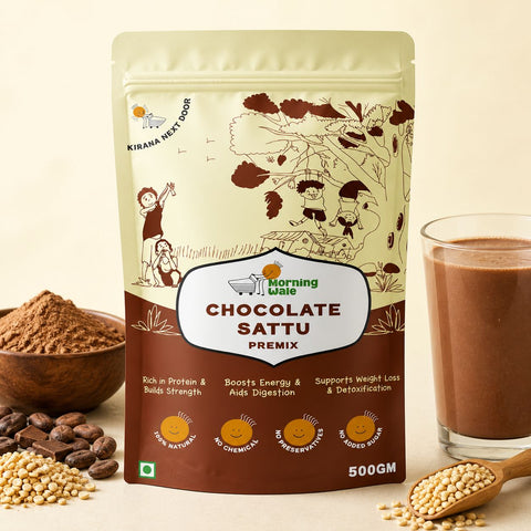 Morningwale Chocolate Sattu 500grams