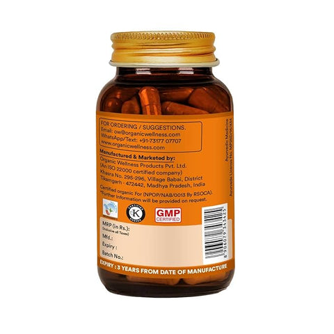 Daru Haldi Capsules (Certified Organic)