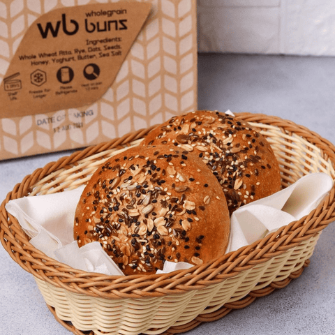 Whole Wheat Buns (100% Atta) shopify Wheaty 