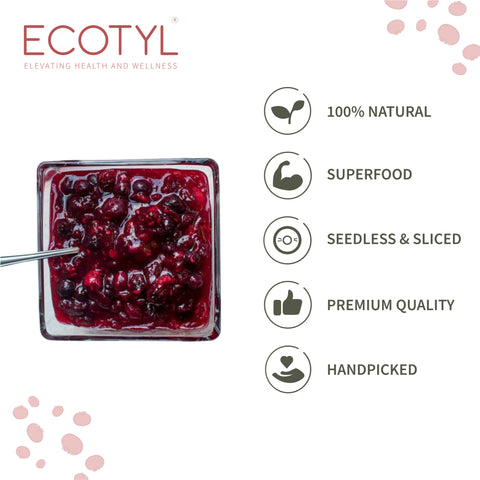 Ecotyl Dried Cranberries | Seedless Dried Fruit |