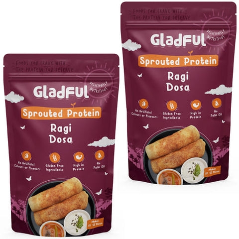 Sprouted Dosa Ragi Instant Mix (Pack of 2)