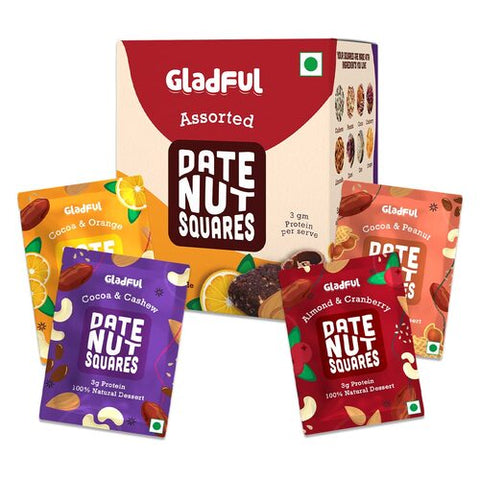 Date Nut Squares - Try Them All Pack - Pack of 1