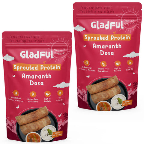 Sprouted Dosa Amaranth Instant Mix  (Pack 2)
