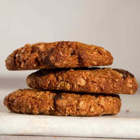 Almond ,Oats And Choco Chip Cookies (Eggless)