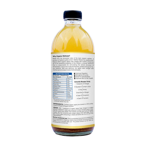 Apple Cider Vinegar (Ginger & Turmeric)